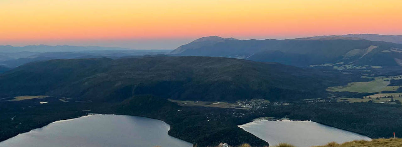 5 Bushline Hut beautiful sunset