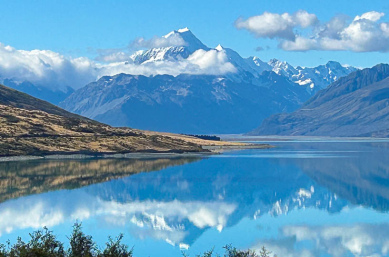 17 Road to Mount Cook National Park