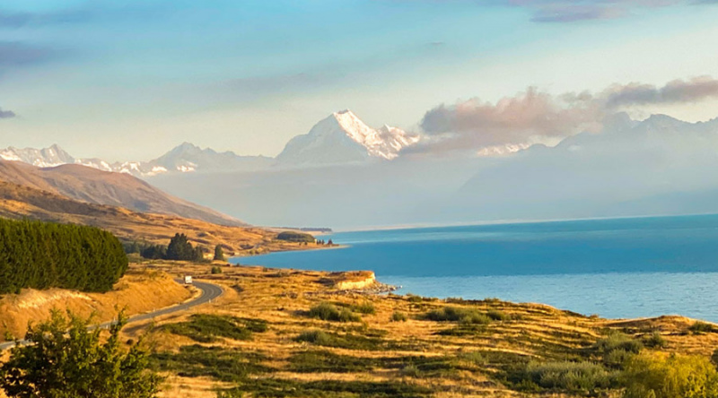 Lake Pukaki to Mount Cook