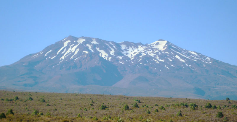 Mountains of New Zealand | Mount Ruapehu