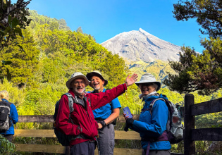 Small Group Hiking Egmont National Park