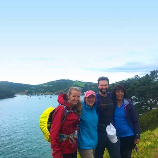 Day 1 of our Sweet North adventure started with these amazing views over Waiheke Island